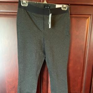 White House Black Market Heather Coal legging